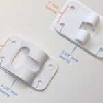 H. Bowes 2 Pack: RV T-Style Door Holder Catch 6″ for Latch Holder Camper Trailer Cargo Hatch White