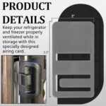 TonGass (2-Pack, Grey RV Refrigerator Airing Device Service Kit – Exact Replacement Door Prop Clips Compatible with Dometic Models DM26XX and DM28XX (6-8 Cubic feet Models)