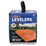 Tri-Lynx 00015 Lynx Levelers – 10 Pack , Orange