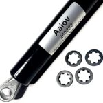 Aaiov 260282 RV Awning Gas Struts Lift Spring Shocks 24″, 124 to 140 Lbs Compatible with Solera Power Awnings for Pitched Awning Arms, 4 Retaining Washer