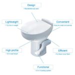 Aqua-Magic Residence RV toilet / High Profile / White – Thetford 42169