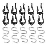 Camco 42707 RV Awning Accessory Hangers, 10-Pack – Safely Secures Party Lights to Your RV’s Awning – Offers a Universal Fit