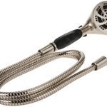 ETL Oxygenics 92489 Fury RV Handheld Shower – Brushed Nickel, 72 inch Hose length