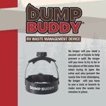 Dump Buddy RV Hose Fastening Device – Camper Sewer Accessory Reduces Accidental Spillage – RV Sewer Hose Support is a Must Have for RV Camping, Prevents Waste Lines from Dislodging While Dumping