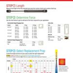 RV Designer G21, Gas Prop Door Support, 20 inch, 10 lb. Load Capacity, Exterior Hardware, regular