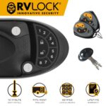 RVLock V4 Key Fob and Keyless Entry Keypad, RV/Motor Home Door Lock Accessories, Upgraded Full Metal Lock