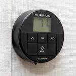 Furrion Chill Single-Zone Basic Backlit LED Wall Thermostat – Black, 2 Fan Speeds, Compatible HE Air Conditioners – FACW10ESSA-BL