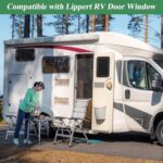 Compatible with Lippert RV Door Window 12” x 21”, Thin Shade Ready for RV Door Window Blinds, Protect RV Camper Interior Privacy Block The Sun & Heat Radiating