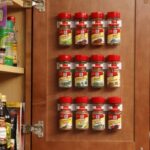 Bellemain Spice Gripper Clip Strips for Plastic Jars – Set of 3, Holds 12 Jars