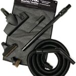 Intervac Tool Kit Central Vacuum Accessories, Vacuum Attachments, 35′ Stretch Hose and More Vacuum Accessories, Easy to use, Compatible with All Intervac’s Models