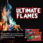 Magical Flames Fire Color Changing Packets for Campfires, Fire Pit, Outdoor Fireplaces – Camping Essentials for Kids & Adults – 12 Pack, Ultimate Flames